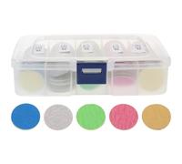 HONITANO 200 Pièces Nail Sandpaper Discs Set Foot File Replacement Pads With Coarse Medium Fine Grit For Electric Foot File And Nail Polishing