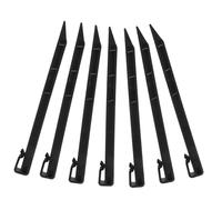 HONITANO 20pièces Piquets de Jardin pour Sol Plastique Fixer Gazon Artificiel et Bâches de Sol