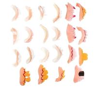 HONITANO 22 pièces Fausses Dents Cosplay Halloween Décorations Réalistes pour Fête Déguisement Vampire Zombie Dentier