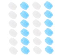 HONITANO 24 pièces Bouchons Oreilles Silicone Réutilisables de Bruit pour Sommeil Étudiants et Travailleurs Confortables et Discrets Faciles à Porter et Transporter