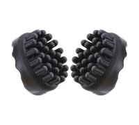 HONITANO 2pièces Brosse de Massage pour Dreadlocks à Dents Larges Peigne à Friser et Brosse Nettoyante pour Cheveux Bouclés Démêleur pour Cheveux