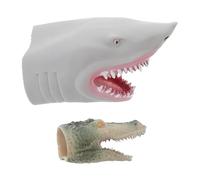 HONITANO 2pièces Marionnettes à Doigts Animaux Jouets De Rôle Amusants Styles Aléatoires