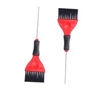 HONITANO 2pièces Pinceau De Teinture Pour Cheveux Avec Aiguille Manche Robuste Outil Pour Application Précise Usage Salon Ou Domicile