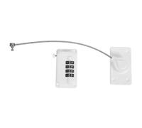 HONITANO 2pièces Verrous de Sécurité pour Fenêtres Loquet Adhésif pour Réfrigérateur Butée de Fenêtre pour Garçon Fille Compatible avec Placards et Tiroirs Installation Rapide sans Outils