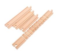 HONITANO 3 Pièces Accessoires de Rails de Train Bois Modulaires pour Garçon Fille Éducatifs Train et Développement de Imagination