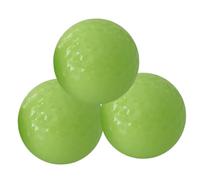 HONITANO 3 pièces Balles Lumineuses Fluorescentes sans Batterie pour Jeu de Nuit Absorption Automatique de Lumière Couleur Fluorescente pour Entraînement