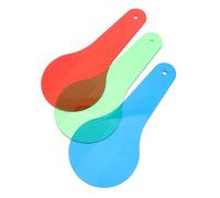 HONITANO 3 Pièces Color Paddles for Preschool Science Teaching Equipment Color Mixing and Light Filtering Tools for Early Education