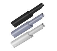 HONITANO 3 pièces Loquet Magnétique pour Porte Armoire Amortisseur Push To Open Réglable et Résistant Adapté pour Placards et Armoires sans Poignée Abs Kit Blanc Gris et Noir