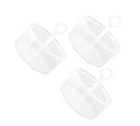 HONITANO 3 pièces Lot de Gobelets Mousses Faciaux Transparents Amovibles PP Nettoyage Profondeur des Pores Générateur de Mousse Délicate pour Soin Du Visage