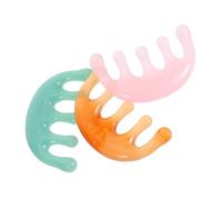 HONITANO 3 Pièces Massage Comb For Scalp Five-claw Resin Head Massager Portable Manual Hair Care Tool For Stress Relief And Relaxation