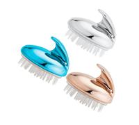 HONITANO 3 pièces Peigne de Massage Chevelu pour Hommes Femmes Garçon Fille Brosse Exfoliante et Polyvalente pour Shampooing et Démêlage