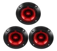 HONITANO 3 Pièces Piezo Tweeter Horn Kit Piezoelectric Treble Buzzer Replacement for Stage Audio Systems High-Fidelity Horn Driver Compatible with Subwoofer Sound Props