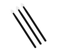 HONITANO 3 pièces Pinceaux Yeux Set Applicateurs Ombres à Paupières Confortables Femme Outils Maquillage Précis Sans Chute de