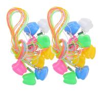 HONITANO 30 pièces Boîte de Rangement pour Dents de Lait Boîte Souvenir Garçon Fille Forme de Fleur Multicolores Mélangés pour Écoles et Fêtes