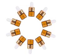 HONITANO 30 pièces Bouteille à Pipette Verre pour Huiles Essentielles Flacon Miniature Pratique pour Voyage et Activités Extérieures