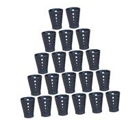 HONITANO 30 pièces Protection Anti-chaleur pour Moxa avec Housse Protectrice pour Moxibustion Conduction Rapide de Chaleur et Pénétration Profonde pour Soin à Domicile