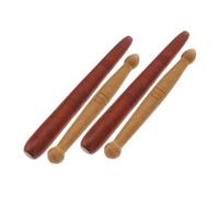 HONITANO 4 pièces Bâtons de Massage pour Pied et Main Bâtons Dacupression Massage Manuel pour Soulagement Musculaire et Points Dacupuncture Soin Portable pour Relaxation