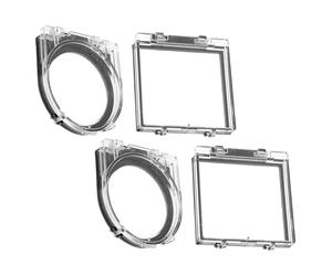 HONITANO 4 Pièces Cache Bouton Alimentation Pc Lot de Protections Antidérapantes et Antipoussière pour Interrupteurs Poussoirs Ascenseur et Machines Protecteurs de Boutons Alimentation