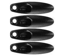 HONITANO 4 Pièces Clips de Câble Vélo Alliage Aluminium Fixation Interne pour Cadre Guide de Câble Frein et Dérailleur pour Vélo de Route et Vtt Gestion