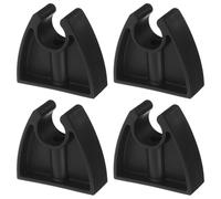 HONITANO 4 Pièces Clips de Rangement pour Poteau de Lumière de Bateau Supports de Fixation Résistants à Eau de Mer pour Lampes de Yacht et Bateaux Pinces de Montage Stables pour Poteaux