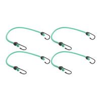 HONITANO 4 Pièces Lot de 4 Cordes Élastiques Robustes avec Crochets, 60 Cm, en Caoutchouc Résistant aux Intempéries, Sangles D'arrimage Polyvalentes pour Bagages, Porte-vélos et Camping,