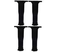 HONITANO 4 pièces Pied de Lit Réglable Kit Support Robuste pour Cadre de Lit Remplacement de Pied Meuble Support Sommier et Cadre Central