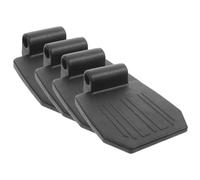 HONITANO 4 Pièces Repose Fauteuils Roulants et Chaises de Transport Fixation Facile Sans Distinction de Côté Support Talon Ergonomique Remplacement Polyvalent Compatible avec Fauteuils