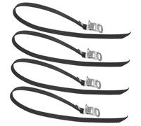 HONITANO 4 pièces Sangles de Pédales Antidérapantes Réglables pour Appartement Accessoires Robustes et Résistants à Usure