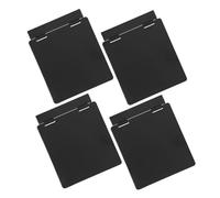 HONITANO 4 Pièces Type Interrupteur Couvercle de Protection Ultra-fin pour Climatisation Centrale avec Adhésif Résistant à l'Humidité et à l'Huile pour Usage Intérieur Cuisine Salle de Bain