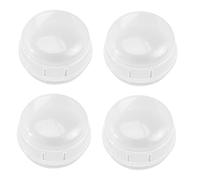 HONITANO 4Pièces Couvercle Poêle Protection de Commutateur pour Gazinière Sécurisé pour Garçon Fille Installation Facile Accessoire de Cuisine Prévention