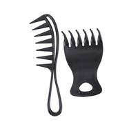 HONITANO 4pièces Lot De Peignes De Coiffure à Dents Larges Pour Homme Peigne Démêlant Et De Coiffure Adapté Cheveux Secs Et Mouillés