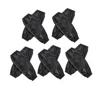 HONITANO 5 paires Manchons de Protection Bras Ignifuges Résistants Chaleur pour Soudure Manchons de Bras Soudeur Éclaboussures de Soudage Manchettes Résistantes pour Travail à Haute
