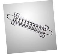 HONITANO 5 pièces Boucle à Ressort pour Corde de Tente Acier Oxydation Crochet Élastique Haute Tension pour Camping et Haubanage Plein Air