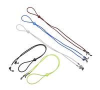 HONITANO 5 pièces Lot de Cordons Lunettes Élastiques Résistants Sangles Sport Durables pour Maintien Sécurisé Accessoires et Ajustables pour Lunettes Homme et Femme