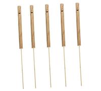 HONITANO 5 pièces Sifflet Oiseau Bambou Naturel Musical Éducatif pour Garçon Fille Formation Instrument Ludique pour Créativité et Culture Asie Sud Est