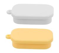 HONITANO 50 Pièces Miniature Divided Lunch Containers for Dollhouse Pretend Play Educational Snack Boxes DIY Portable Toy Kitchen Accessories