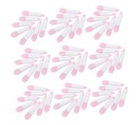 HONITANO 50 Pièces Silicone Lip Brush Set With Glitter Eyeshadow Applicators And Lip Mask Spoons Soft Gentle Skin Reusable For Precise Makeup Application