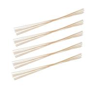HONITANO 50pièces Kit De Fabrication De Cerf-Volant avec De Support De Bambou Bandes Brutes pour Et Lanternes Lot de Longs Bâtons Jaune