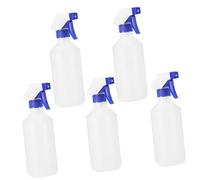 HONITANO 5Pièces Flacon Pulvérisateur Plastique de Bouteilles pour Nettoyage et Multi Usage et Pratique Design Détachable pour Ménage et Jardinage