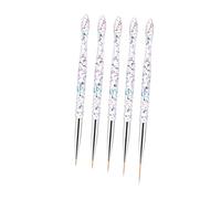 HONITANO 5pièces Stylo De Manucure Pour Nail Art Diy Accessoire De Beauté Kit De Peinture Fournitures Pour Salon Outil De Détail Fin