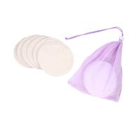 HONITANO 6 Pièces 1 Ensemble Coussinets D' Taft Mammaires Lavables Pompage Serviettes Hygiéniques Pour Femmes Trempeur Coussinets De - D' Lavables