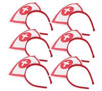HONITANO 6 Pièces Bandeau Halloween Infirmière Accessoires Costume Croix Décoration Sanglante pour Fête Cosplay Party