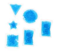 HONITANO 6 Pièces Ensemble Réutilisable De Poche De Glace Chaud-froid Pour Blessures Compresse De Glace Pour Maux De Tête Soulage Contusions Brûlures Légères Et Démangeaisons