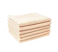 HONITANO 6 Pièces Serviettes Allaitement En Coton Double Épaisseur Serviettes De Toilette Carrées Pour Lot De Mouchoirs