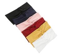 HONITANO 6pièces Bandeaux De Yoga Femme Accessoires Sportifs Élastiques Multicolores Pour Fitness Course Et Design Noeud Pratique Et Confortable