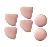 HONITANO 6pièces Éponge à Maquillage Douce Et Pratique Pour Finition Humide Et Sèche Outils De Maquillage Éventail Pour Fond De Teint Kit De Beauté Pour Filles