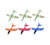 HONITANO 6Pièces Planeurs Mousse pour Garçon Fille Volants Créatifs et Amusants pour Filles Grands et Petits Modèles de Plein Air