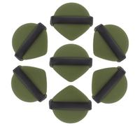 HONITANO 7 pièces Éponge Beauté Lavable Matifiante Ultra Douce pour Fond de Teint et Visage Éponge Crème et Confortable pour