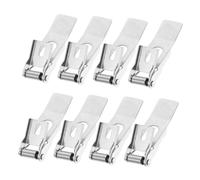 HONITANO 8 pièces Clip Ressort de Fixation pour Spot Encastrable Lot de Accessoires Déclairage pour Plafonnier Tube Lumineux et Panneau de Plafond