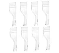 HONITANO 8 pièces Lot de Caches Têtes Brosse à Dents Électrique Protection Étanche Plastique pour Voyage Camping